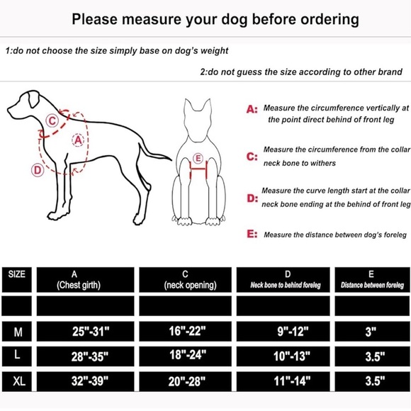 ICEFANG K9 Leash Harness Y-Shaped Adjustable Chest No Pull Front Clip (L) - Picture 5 of 12